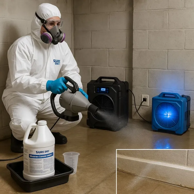 Sanitization and Odor Removal process in Rollingwood, TX