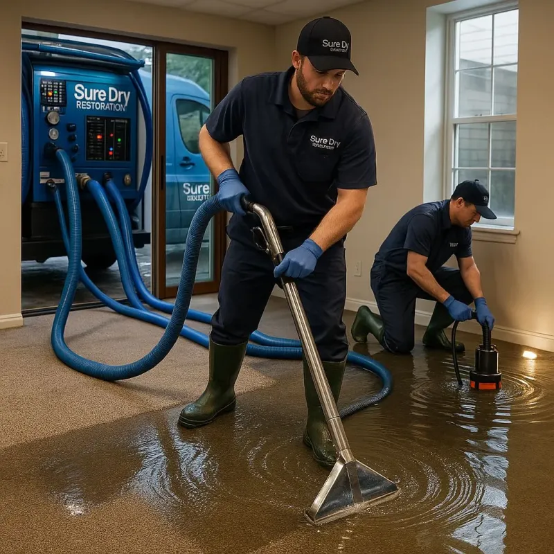 Water Extraction and Removal process in Rollingwood, TX